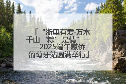 “浙里有爱·万水千山‘粽’是情”——2025端午慰侨葡萄牙站圆满举行