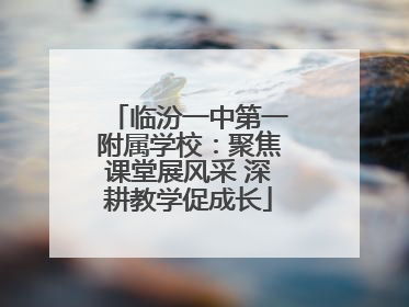 临汾一中第一附属学校：聚焦课堂展风采 深耕教学促成长