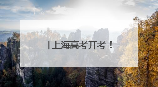 上海高考开考！旗袍妈妈抱“葵”加持，送考老师“兜底”收手机