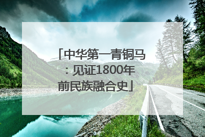 中华第一青铜马：见证1800年前民族融合史