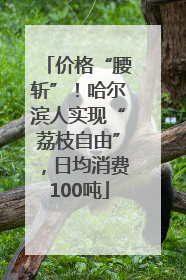 价格“腰斩”！哈尔滨人实现“荔枝自由”，日均消费100吨