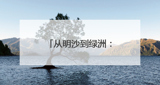 从明沙到绿洲：巴图26年种出700亩生态防线