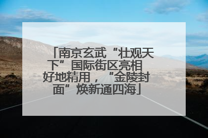 南京玄武“壮观天下”国际街区亮相 好地精用，“金陵封面”焕新通四海