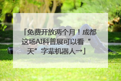 免费开放两个月！成都这场AI科普展可以看“天”字辈机器人→