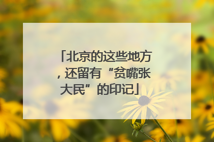 北京的这些地方，还留有“贫嘴张大民”的印记