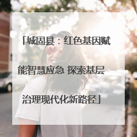 城固县：红色基因赋能智慧应急 探索基层治理现代化新路径