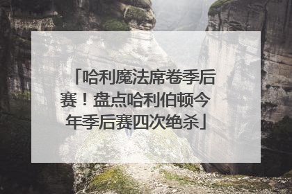 哈利魔法席卷季后赛！盘点哈利伯顿今年季后赛四次绝杀
