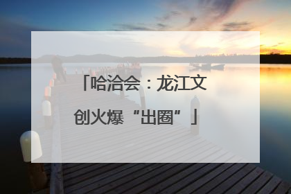 哈洽会：龙江文创火爆“出圈”