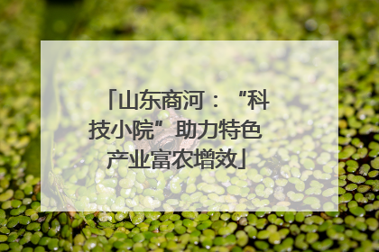 山东商河：“科技小院”助力特色产业富农增效