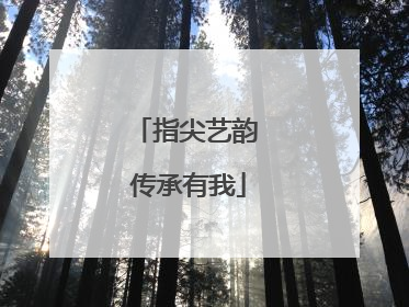 指尖艺韵 传承有我