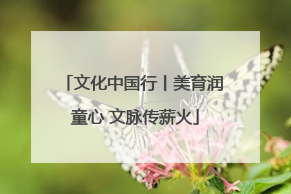 文化中国行丨美育润童心 文脉传薪火