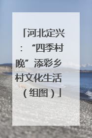 河北定兴：“四季村晚”添彩乡村文化生活（组图）