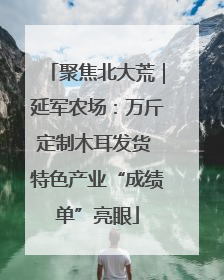 聚焦北大荒｜延军农场：万斤定制木耳发货 特色产业“成绩单”亮眼