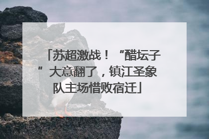 苏超激战！“醋坛子”大意翻了，镇江圣象队主场惜败宿迁