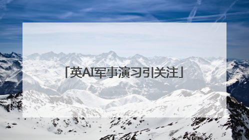 英AI军事演习引关注