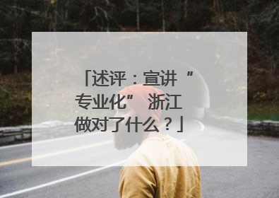 述评：宣讲“专业化” 浙江做对了什么？
