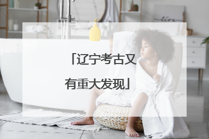 辽宁考古又有重大发现