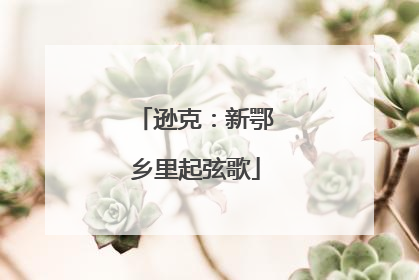 逊克：新鄂乡里起弦歌