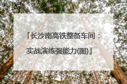 长沙南高铁整备车间：实战演练强能力(图)