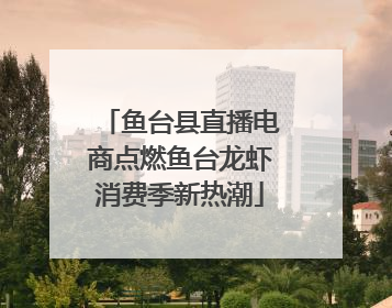 鱼台县直播电商点燃鱼台龙虾消费季新热潮
