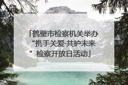 鹤壁市检察机关举办“携手关爱·共护未来”检察开放日活动