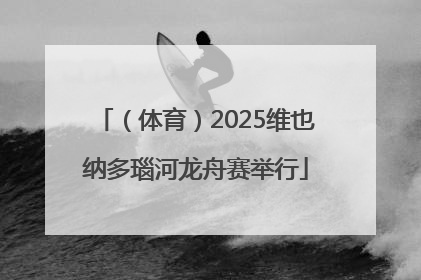（体育）2025维也纳多瑙河龙舟赛举行