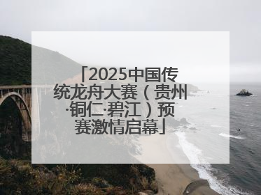 2025中国传统龙舟大赛（贵州·铜仁·碧江）预赛激情启幕