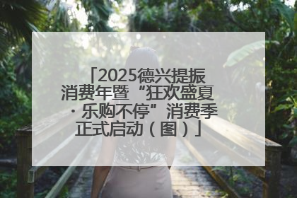 2025德兴提振消费年暨“狂欢盛夏・乐购不停”消费季正式启动（图）