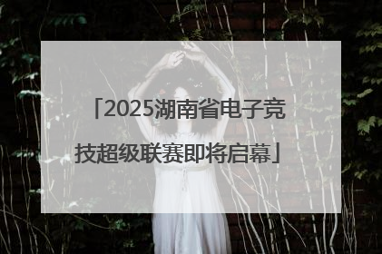 2025湖南省电子竞技超级联赛即将启幕
